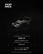 Pop Race 1:64 Honda NSX-R Dark Chrome | Pre-Order