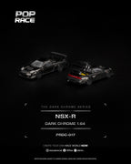 Pop Race 1:64 Honda NSX-R Dark Chrome | Pre-Order