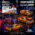 Pop Race x TS 1:64 Top Secret Supra A80 GT300 Orange Chrome | Pre-Order