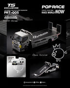 Pop Race x TS Exclusive 1:64 Pandem Fuso 300 in Silver Chrome | Pre-Order