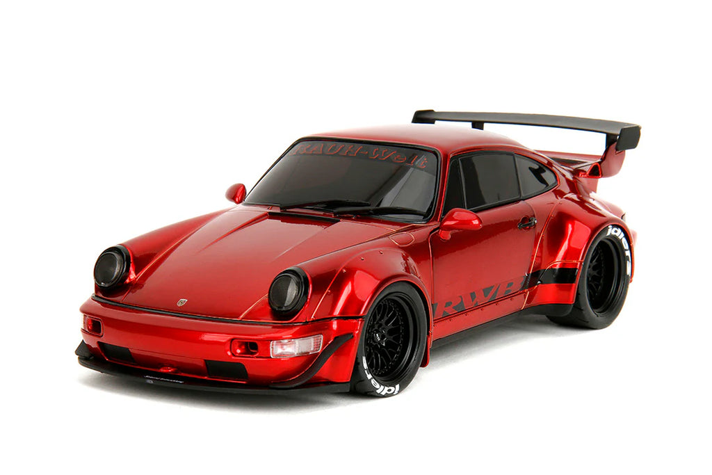 Jada Pink Slips 1:18 Porsche RWB in Red Metallic