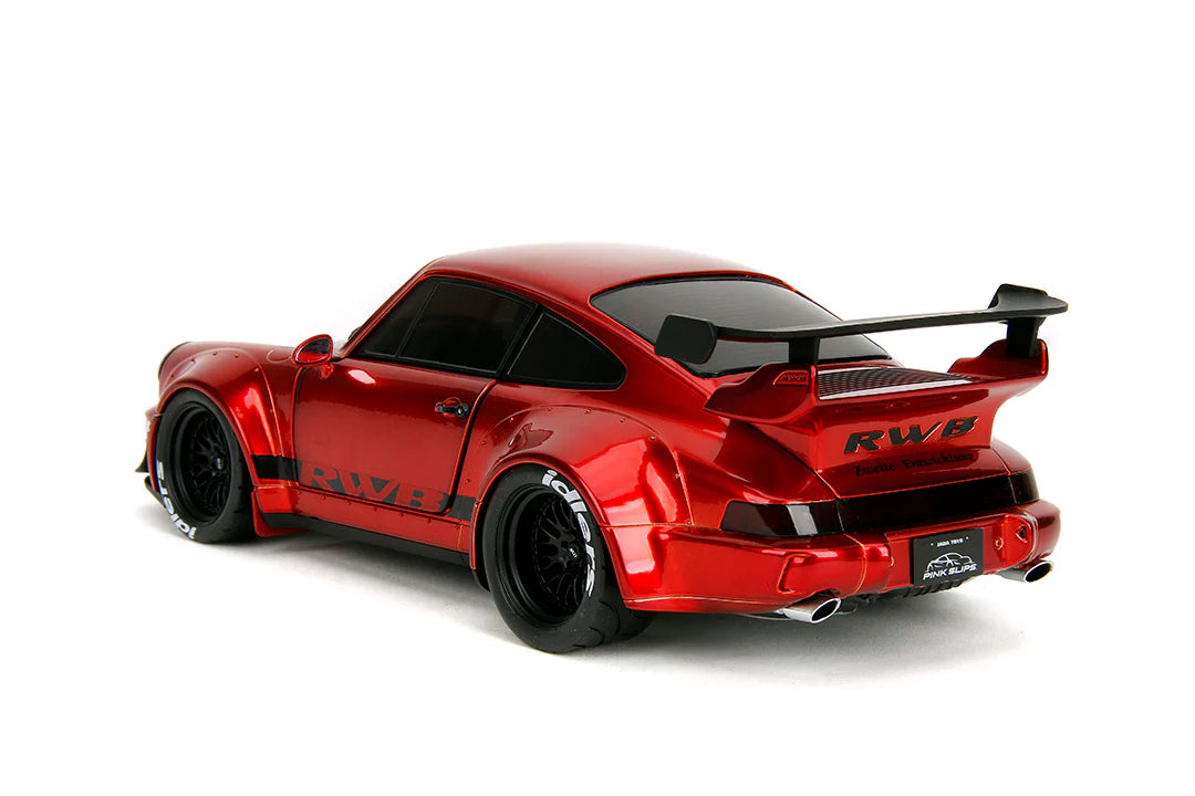 Jada Pink Slips 1:18 Porsche RWB in Red Metallic