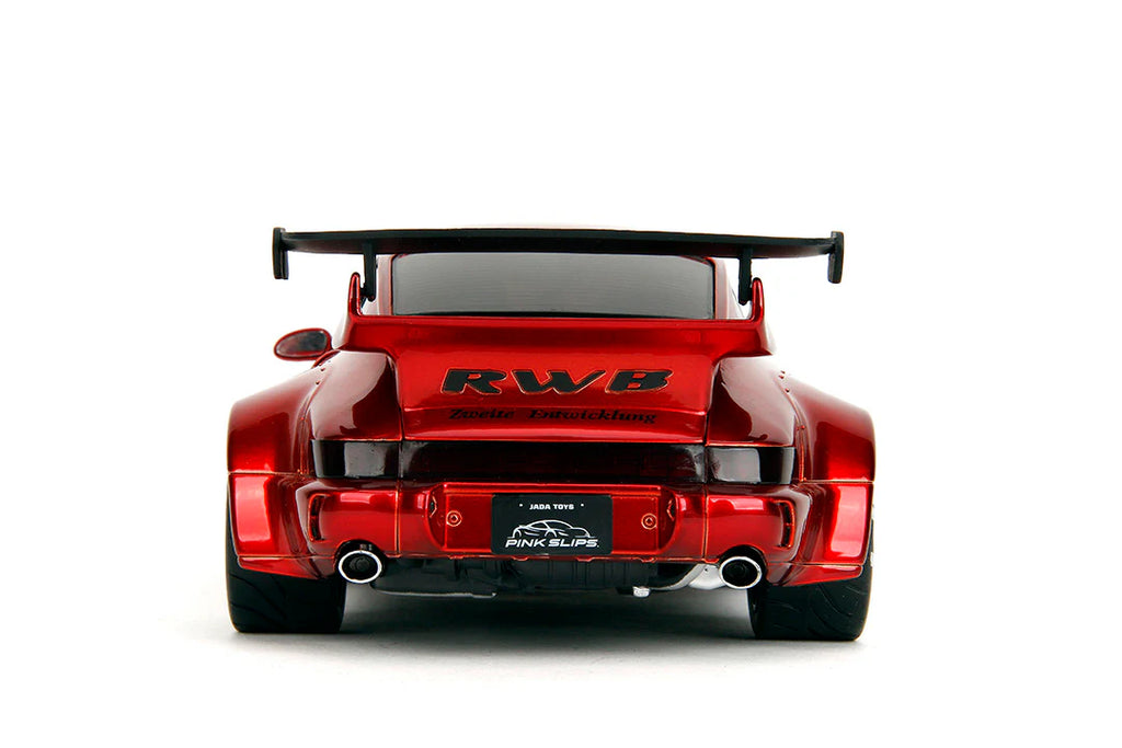 Jada Pink Slips 1:18 Porsche RWB in Red Metallic