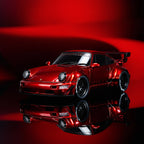 Jada Pink Slips 1:18 Porsche 911 RWB in Red Metallic