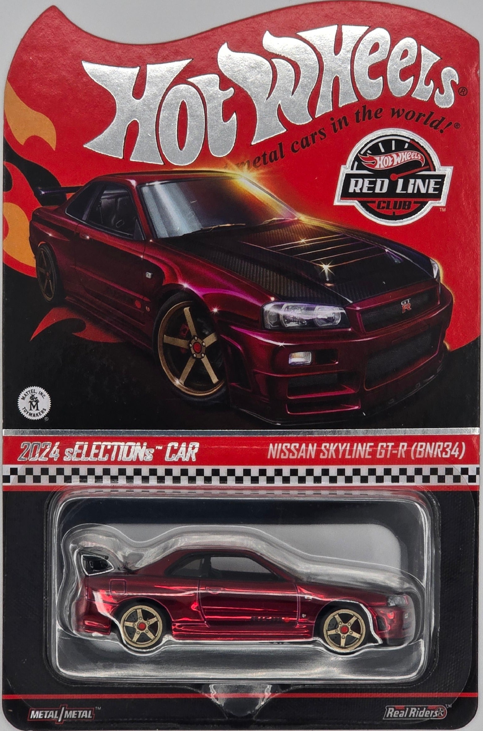 Hot Wheels RLC Exclusive sELECTIONs Nissan Skyline GT-R BNR34