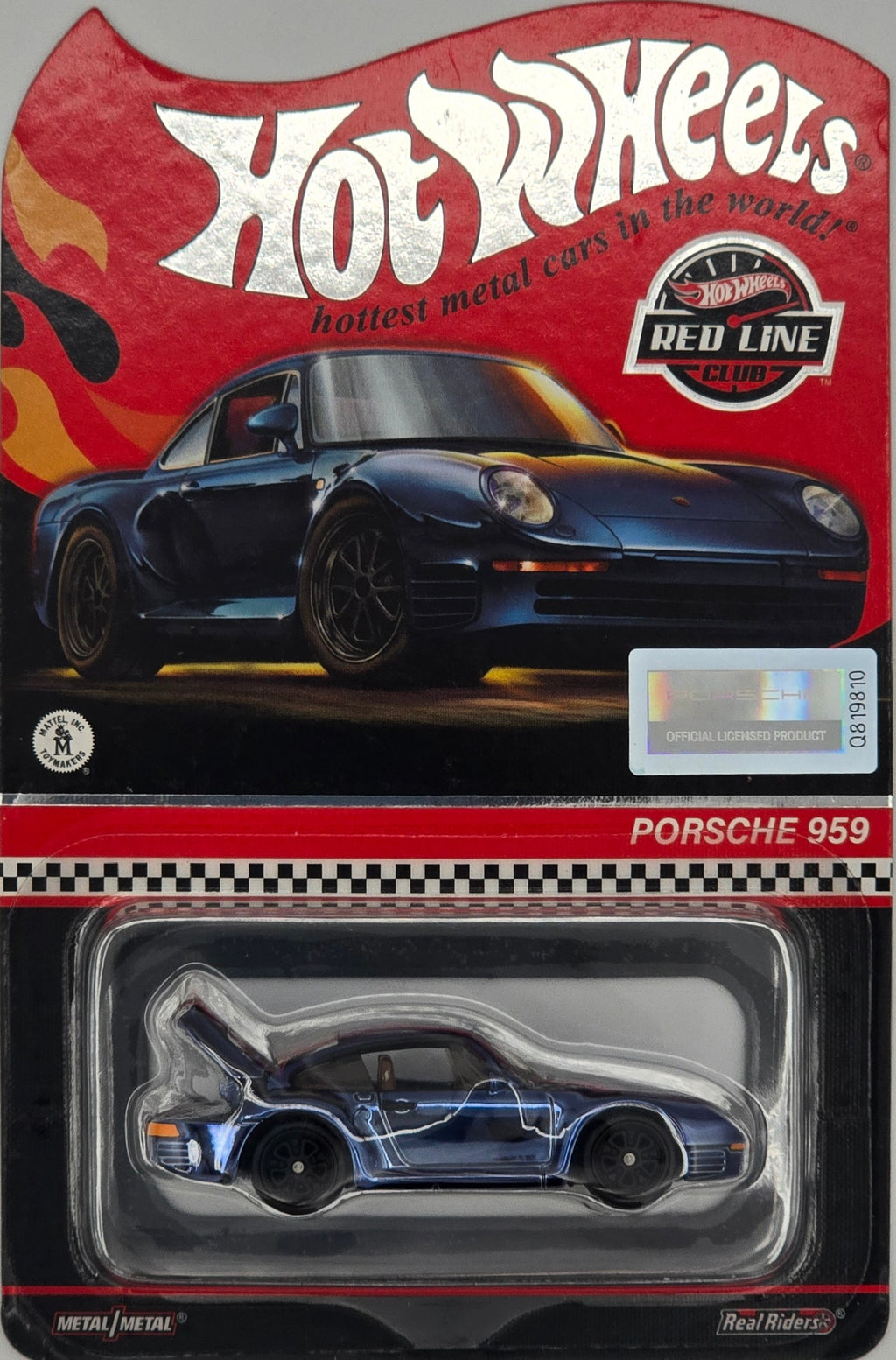 Hot Wheels RLC Porsche 959 Steel blue