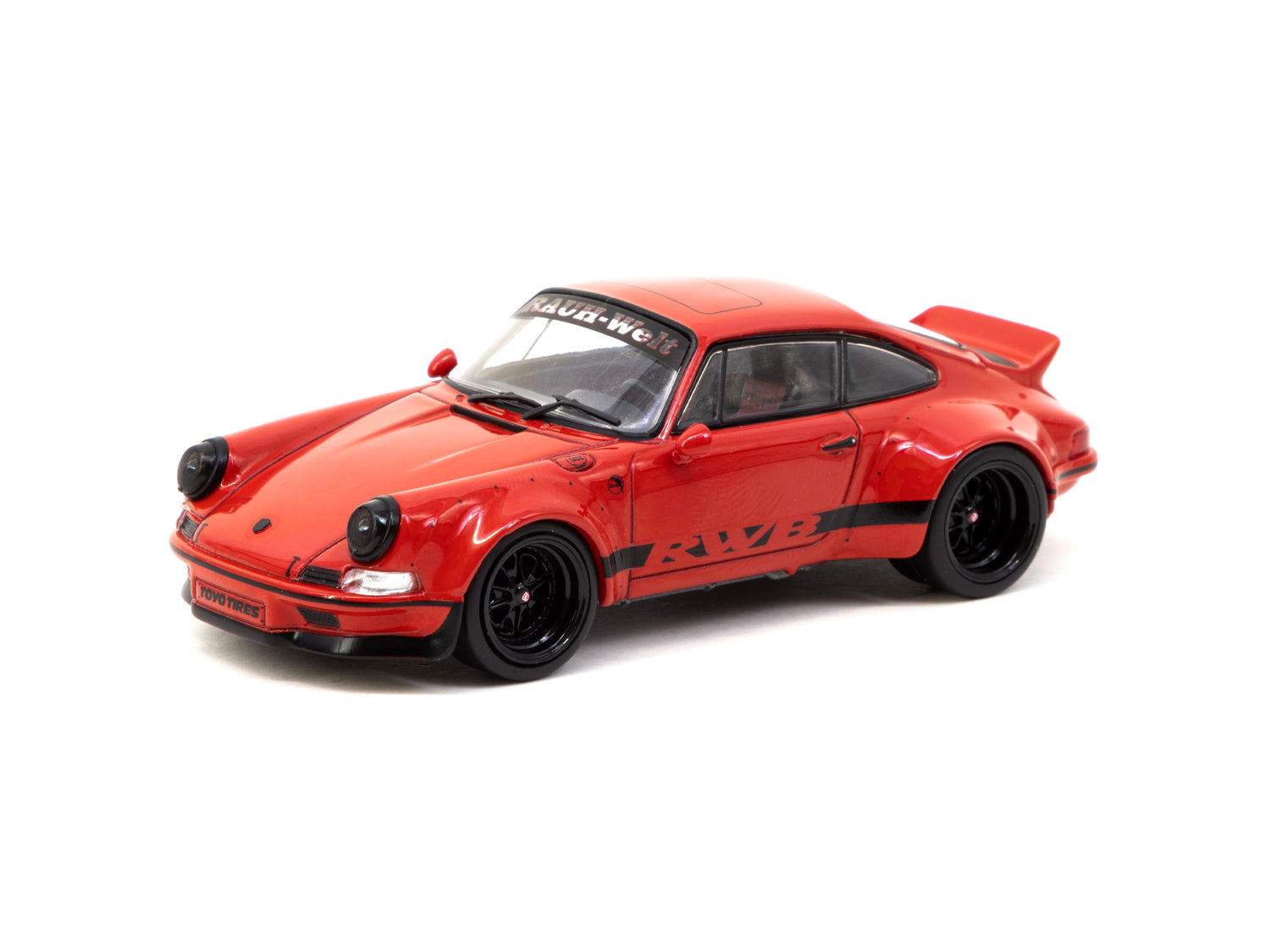 Tarmac Works 1:43 Porsche RWB Backdate in Red