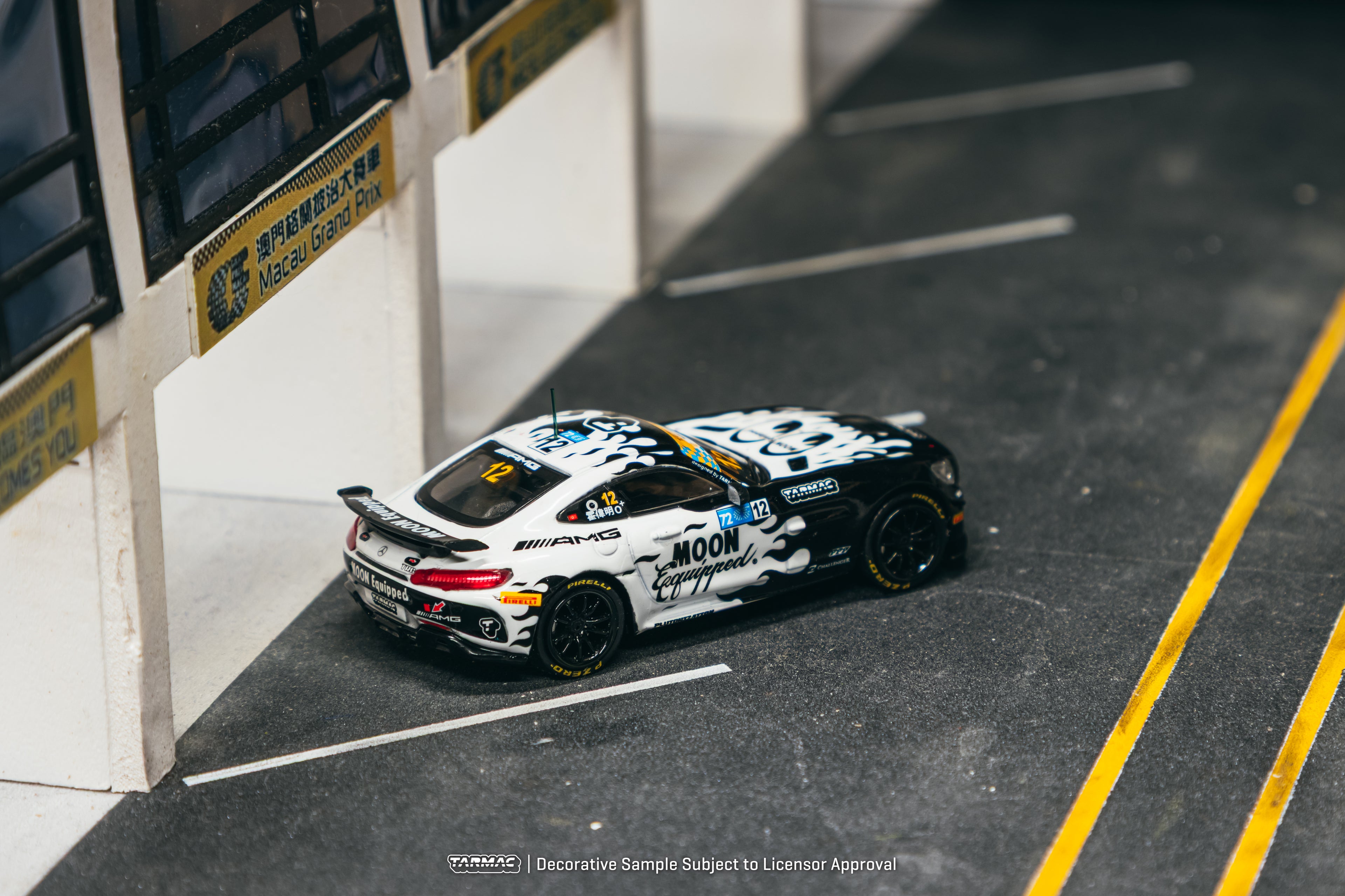Tarmac Works 1:64 Mercedes-AMG GT4 Mooneyes Macau 2025 | Pre-Order
