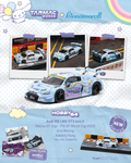 Tarmac Works 1:64 Audi R8 LMS GT3 Cinnamoroll GT World Cup Combo Set | Pre-Order