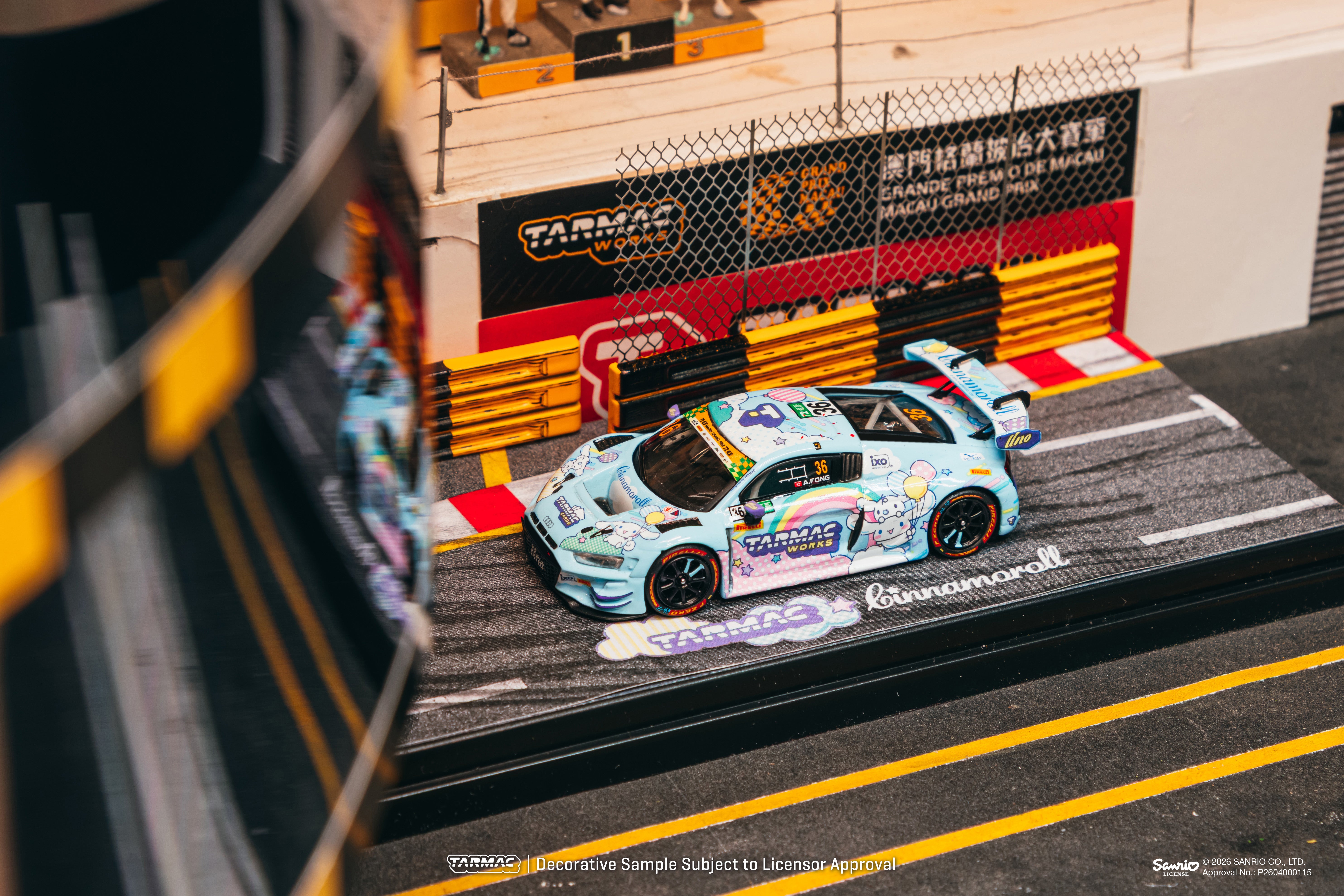 Tarmac Works Audi R8 LMS GT3 Cinnamoroll Combo Set – Kai's