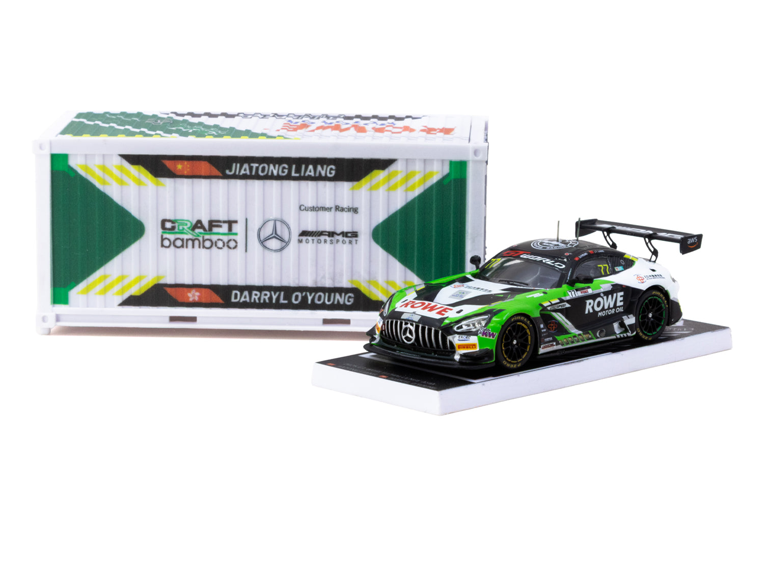 🏁 Tarmac Works 1:64 Mercedes-AMG GT3 GT World Challenge Asia 2025 | Pre-Order
