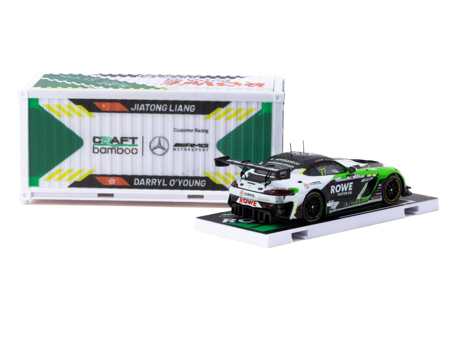 Tarmac Works AMG GT3 77 Beijing 2025 w/ Container – Kai's Kollectibles