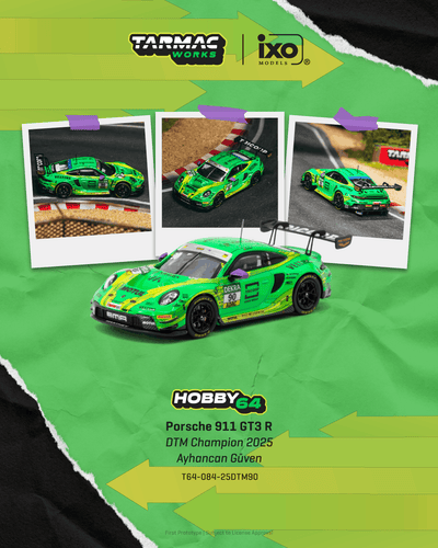 Tarmac Works 1:64 Porsche 911 GT3 R DTM Champion 2025| Pre-Order
