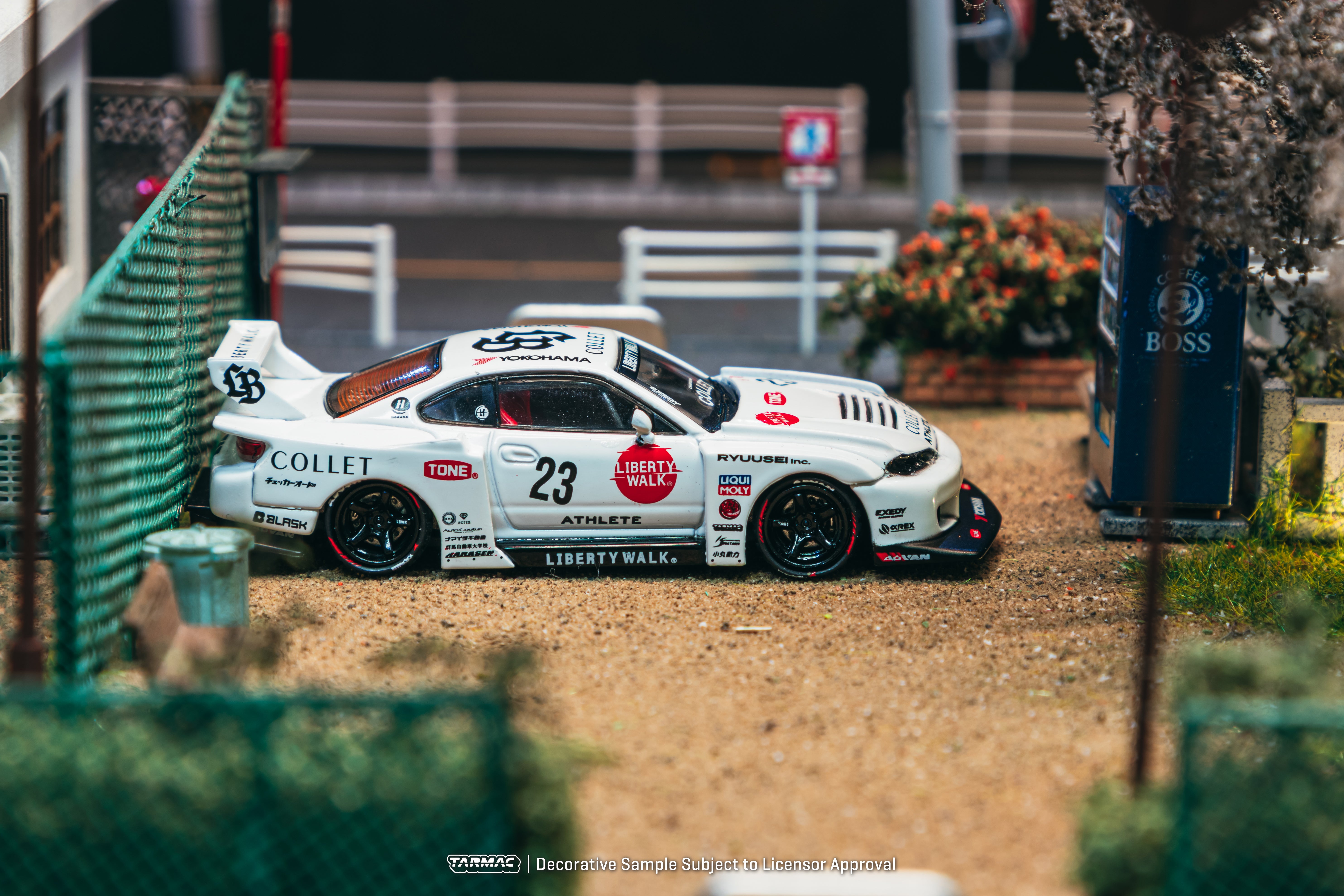 オートサロン2025限定　Tarmac Works Silvia&Mark II Tarmac Works 1:64 Silvia S15 LB Super Silhouette Drift 2025 T64
