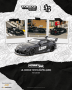 Tarmac Works 1:64 LB-WORKS Toyota Supra A90 Black Hobby64 | Pre-Order