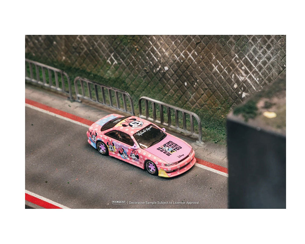 Tarmac Works 1:64 VERTEX Silvia (S14) Disney Minnie Limited Edition | Preorder