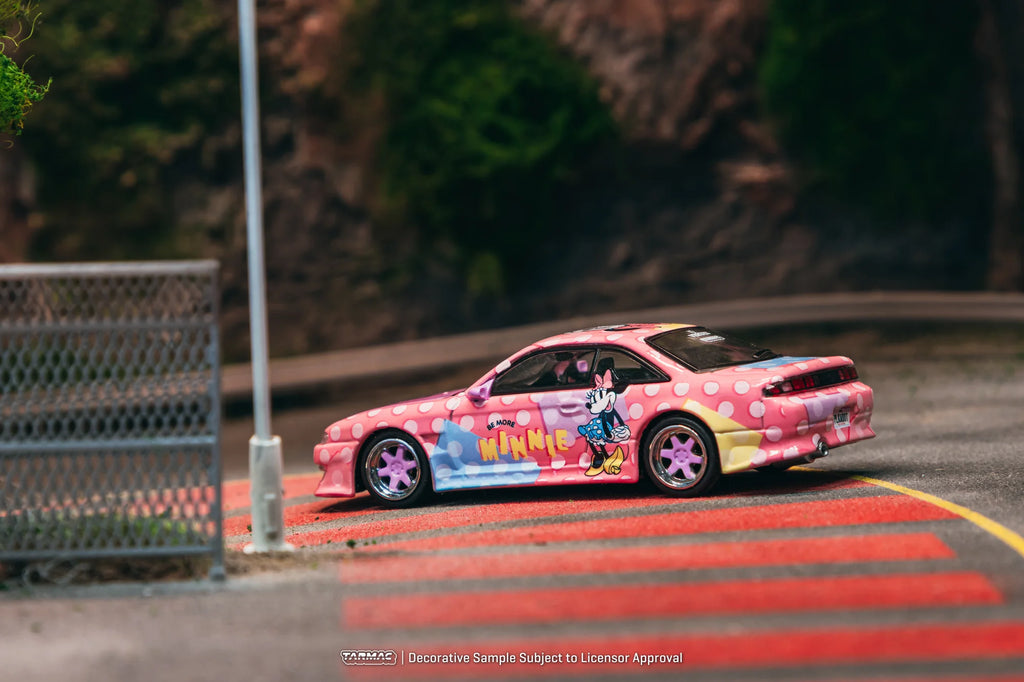 Tarmac Works 1:64 VERTEX Silvia (S14) Disney Minnie Limited Edition | Preorder