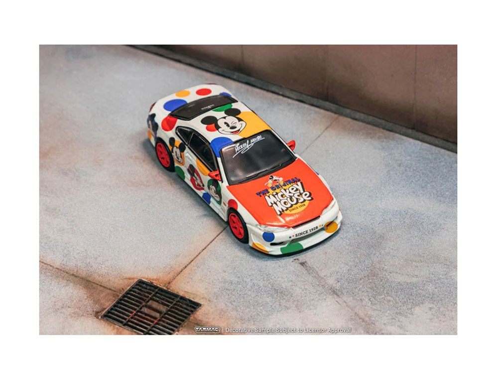 Tarmac Works 1:64 Silvia S15 Mickey Mouse Limited Edition | Preorder