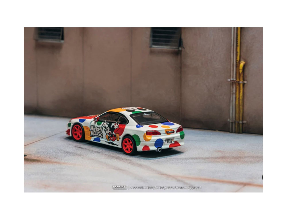 Tarmac Works 1:64 Silvia S15 Mickey Mouse Limited Edition | Preorder