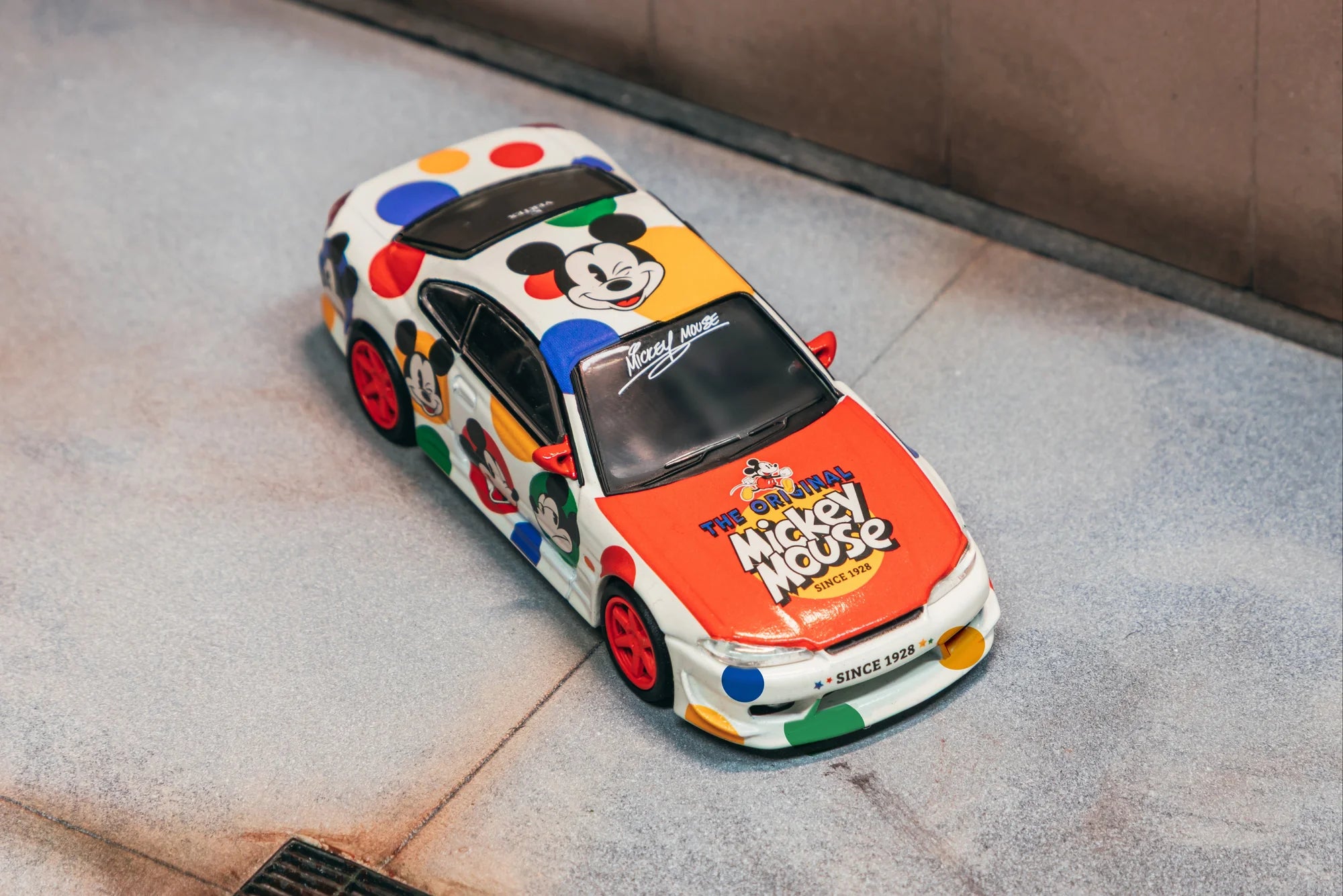 Tarmac Works 1:64 Silvia S15 Mickey Mouse Limited Edition | Preorder