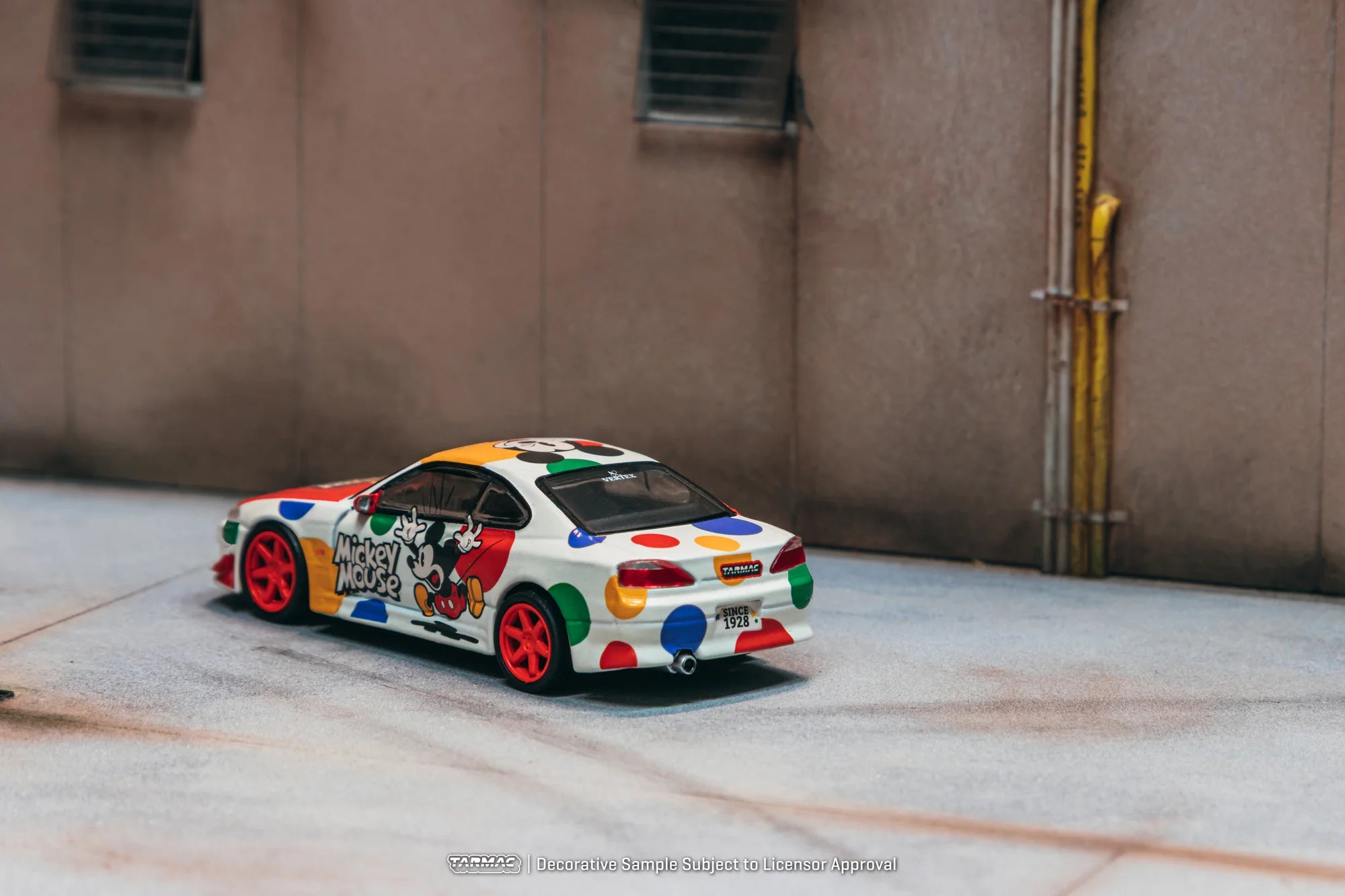 Tarmac Works 1:64 Silvia S15 Mickey Mouse Limited Edition | Preorder