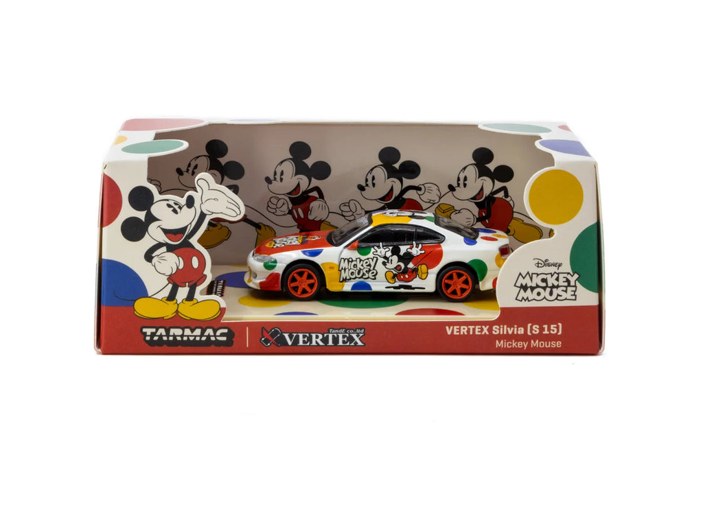 Tarmac Works 1:64 Silvia S15 Mickey Mouse Limited Edition | Preorder