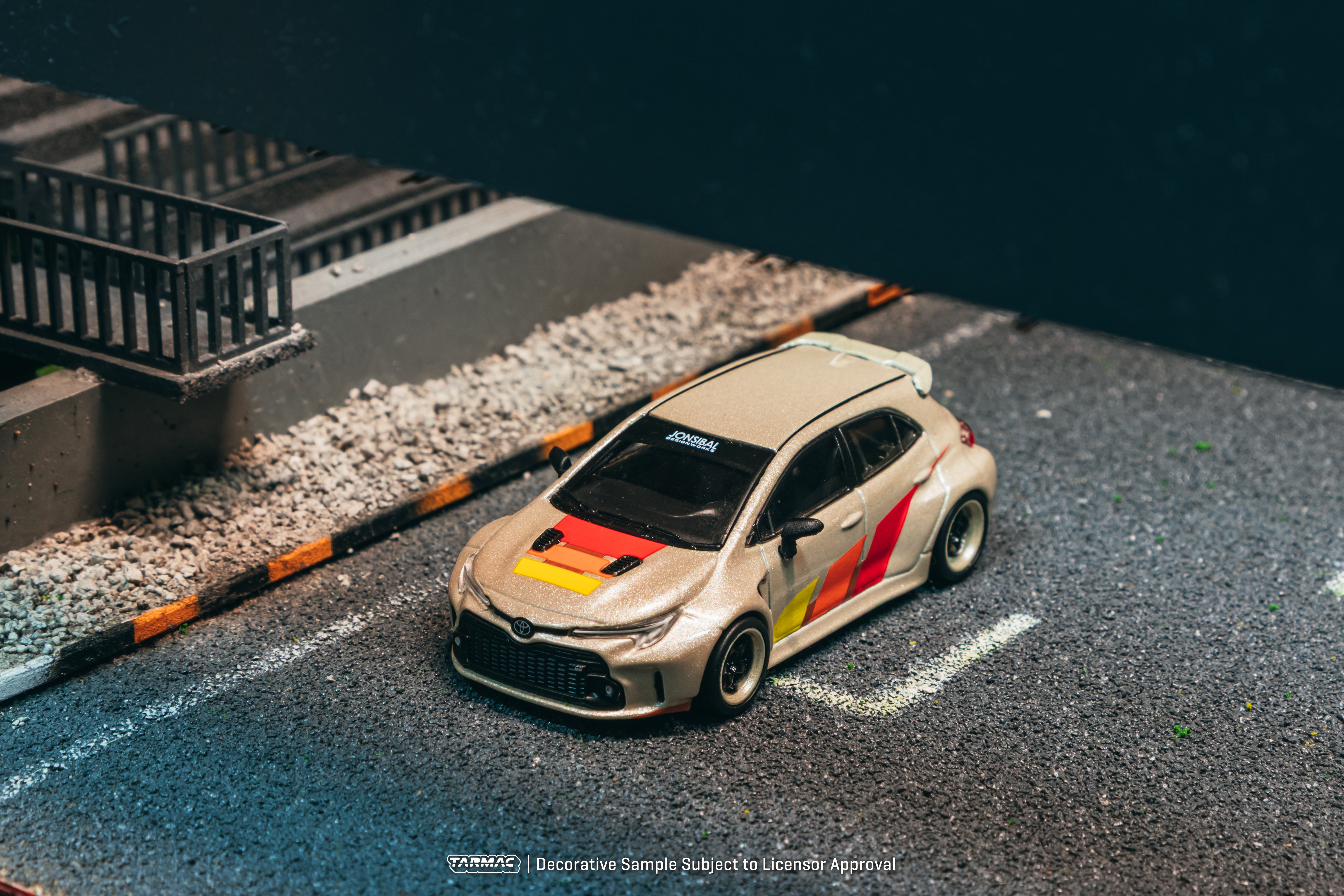 Tarmac Works GR Corolla Widebody White 1:64 Diecast Model – Kai's