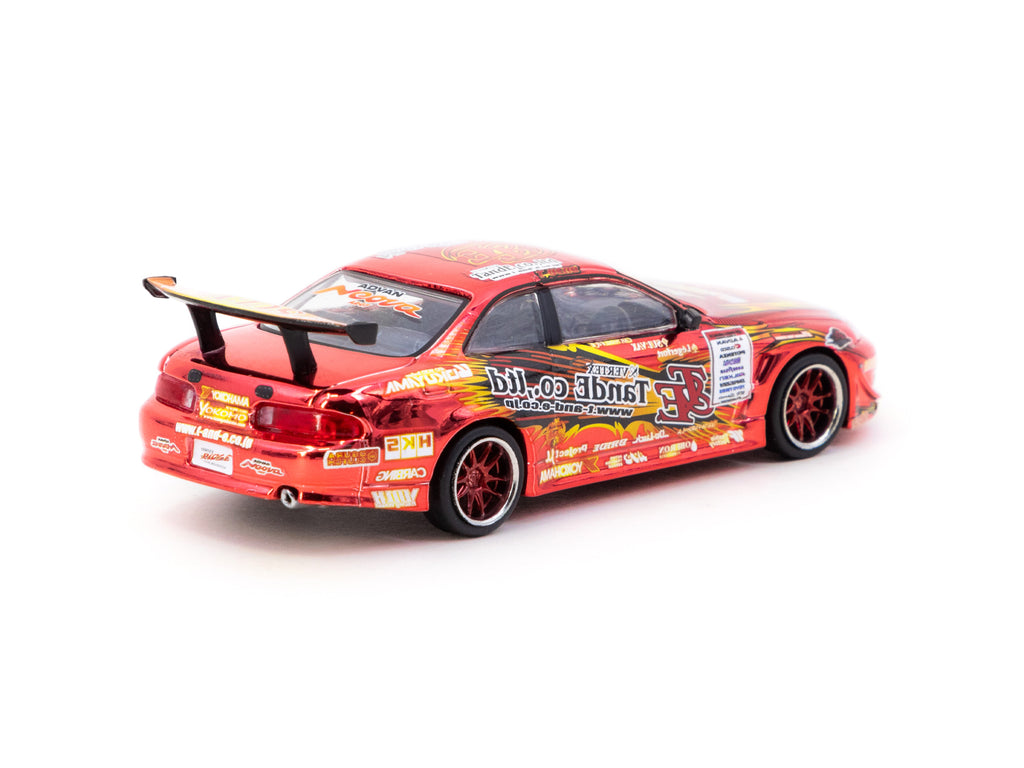 Tarmac Works 1:64 Vertex Ridge TE3006 Soarer in Chrome Red | Pre-Order