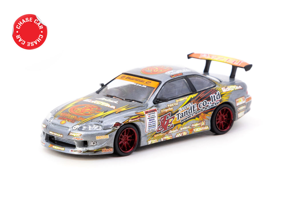 Tarmac Works 1:64 Vertex Ridge TE3006 Soarer in Chrome Red | Pre-Order