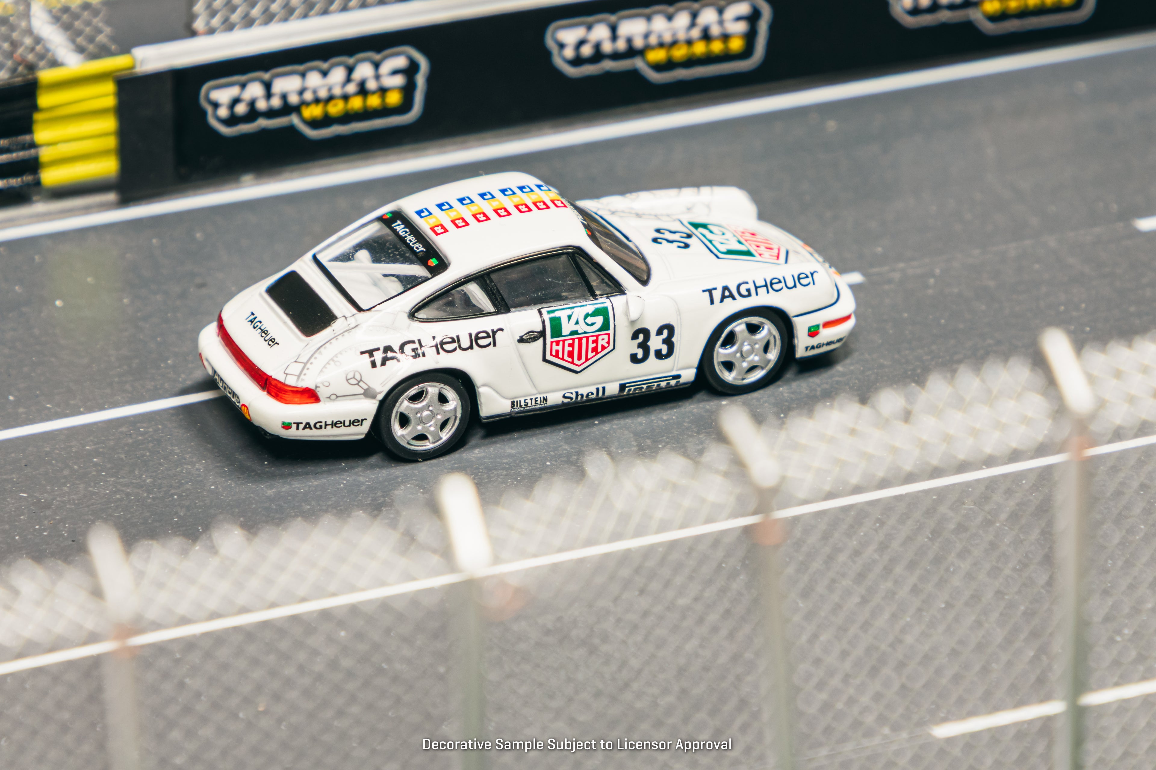 Tarmac Works 1:64 Porsche 911 Carrera 2 Monaco Winner 1993 | Preorder