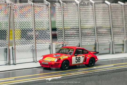 Tarmac Works 1:64 Porsche 911 Carrera RSR 3.0 Le Mans 1975 #58 | Preorder