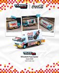 🥤 Tarmac Works 1:64 Mitsubishi Fuso Canter Coca-Cola Advertisement Truck | Pre-Order