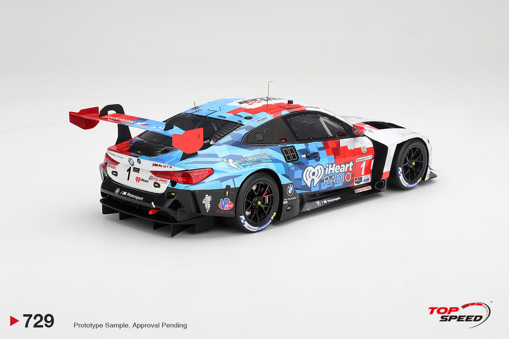 Top Speed 1:18 BMW M4 GT3 EVO #1 Paul Miller Racing Daytona Winner | Pre-Order