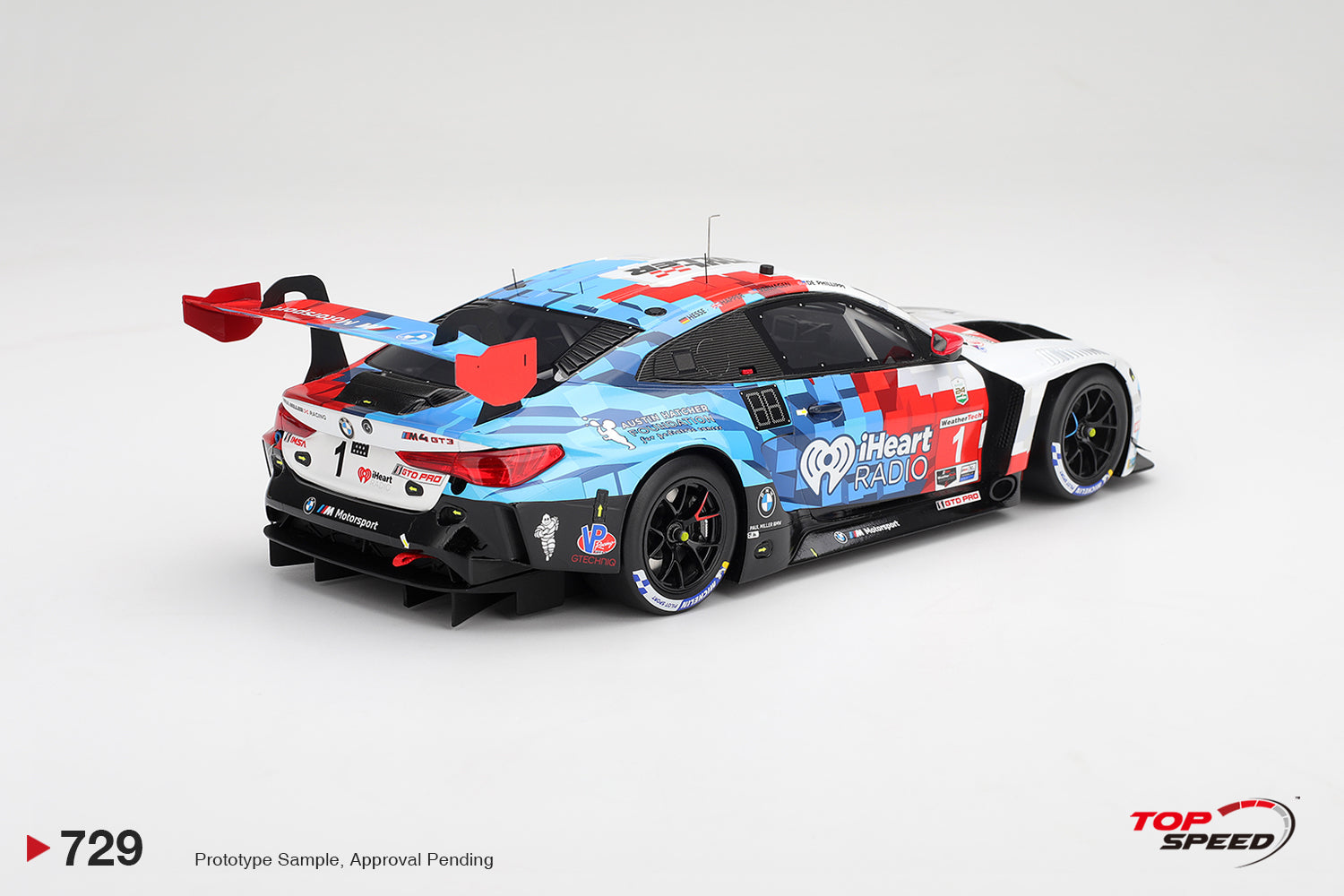 Top Speed 1:18 BMW M4 GT3 EVO #1 Paul Miller Racing Daytona Winner | Pre-Order