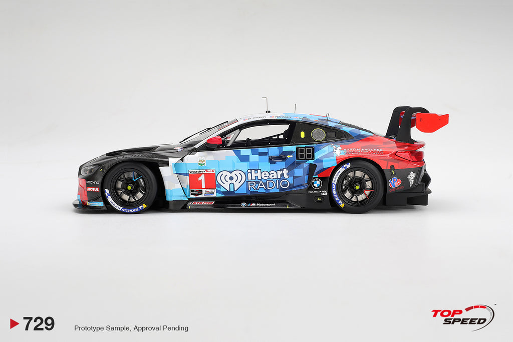Top Speed 1:18 BMW M4 GT3 EVO #1 Paul Miller Racing Daytona Winner | Pre-Order