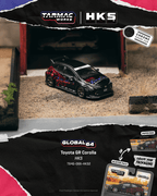 Tarmac Works 1:64 Toyota GR Corolla HKS Global64 | Pre-Order