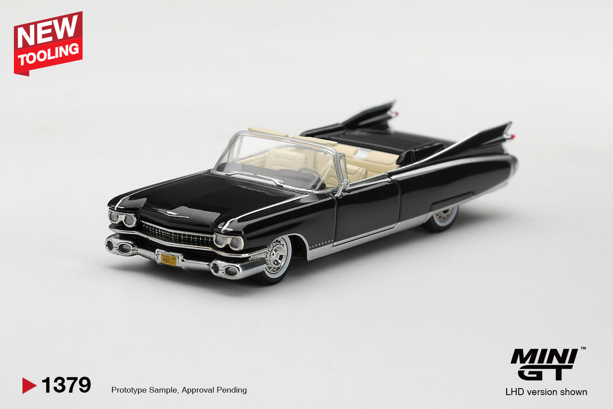 Mini GT 1:64 Cadillac Eldorado Biarritz 1959 Black Limited Edition | Pre-Order