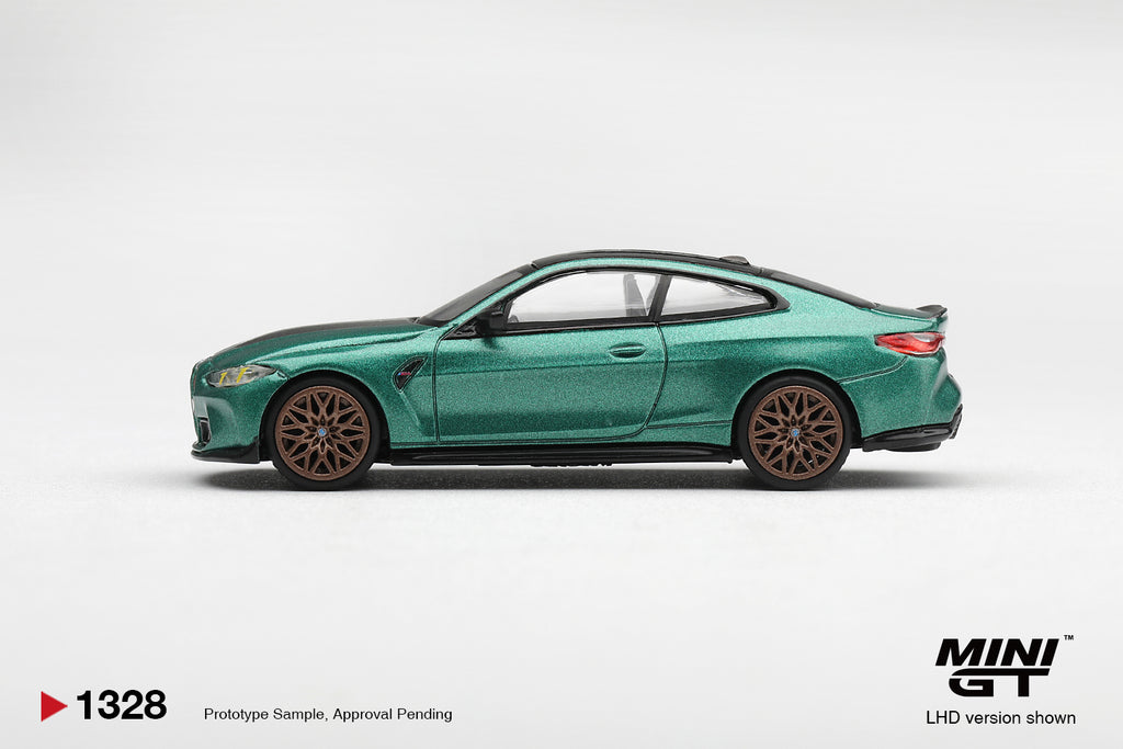 Mini GT 1:64 BMW M4 CS Frozen Isle of Man Green | Pre-Order