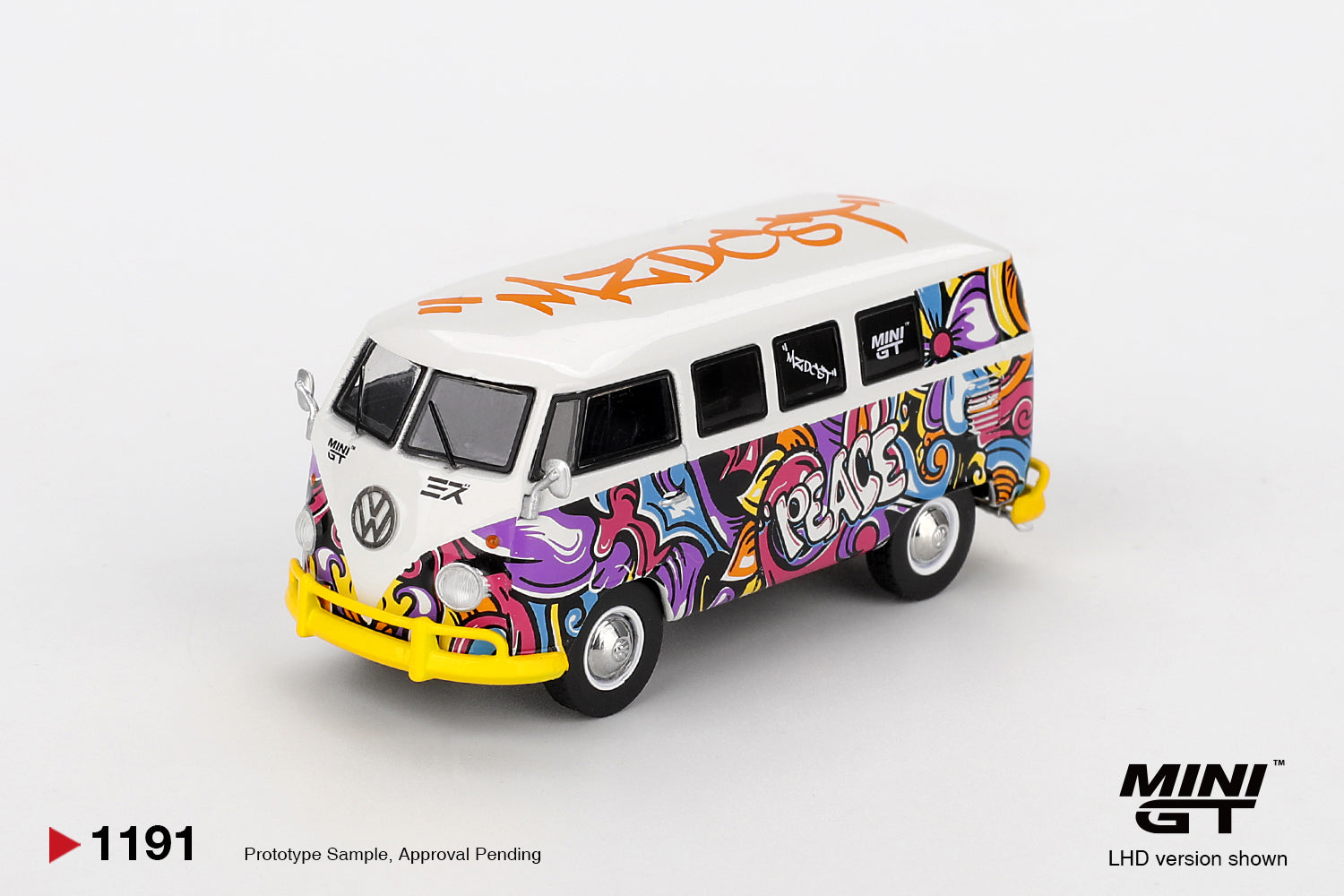 Mini GT 1:64 Volkswagen T1 Microbus Mizu Design | PreOrder