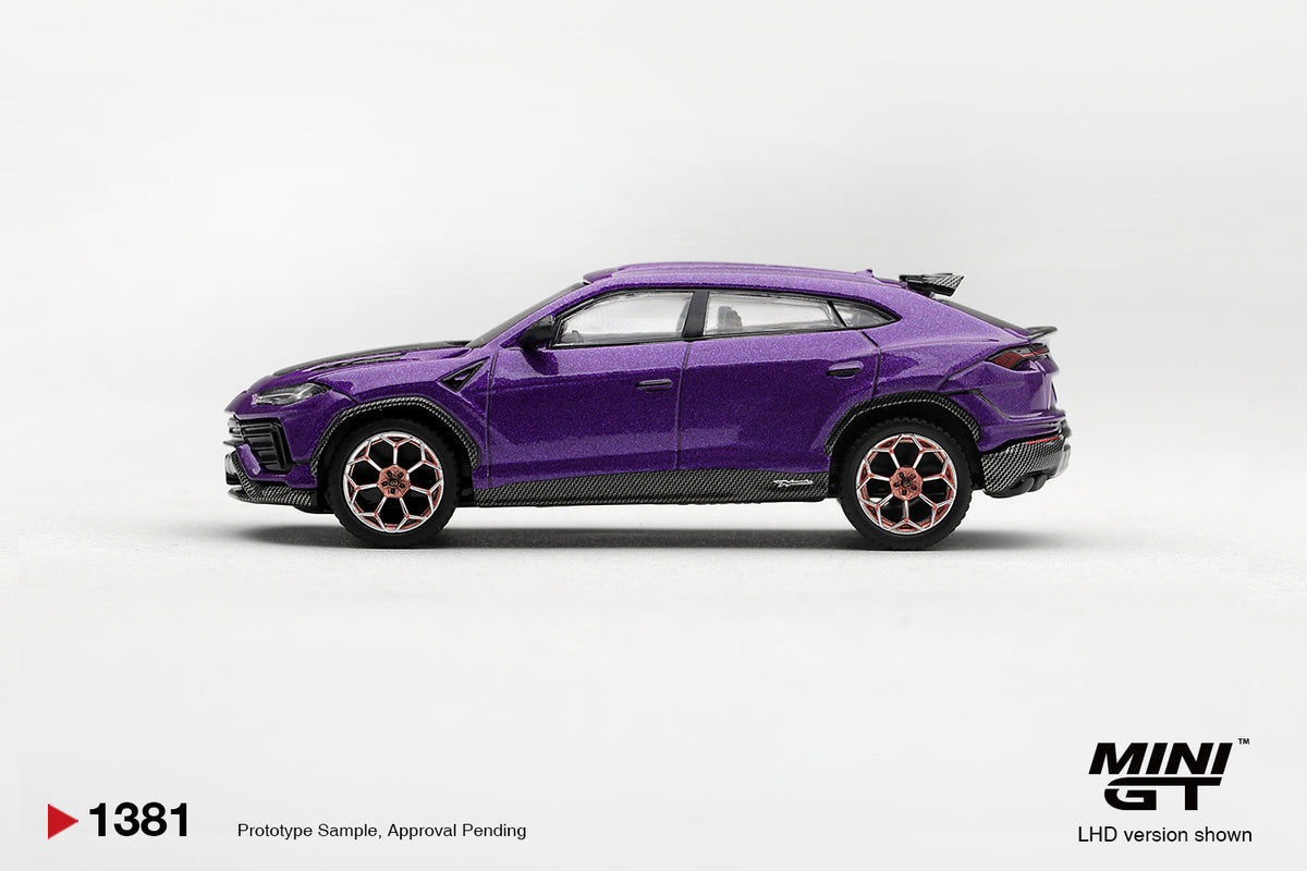 Mini GT 1:64 Lamborghini Urus Performante Viola Pasifae | Pre-Order