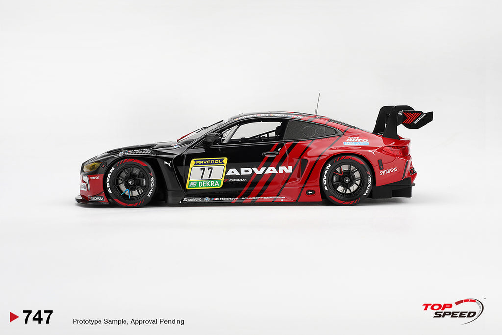 Top Speed 1:18 BMW M4 GT3 EVO #77 Schubert ADAC Nürburgring 24H | Pre-Order