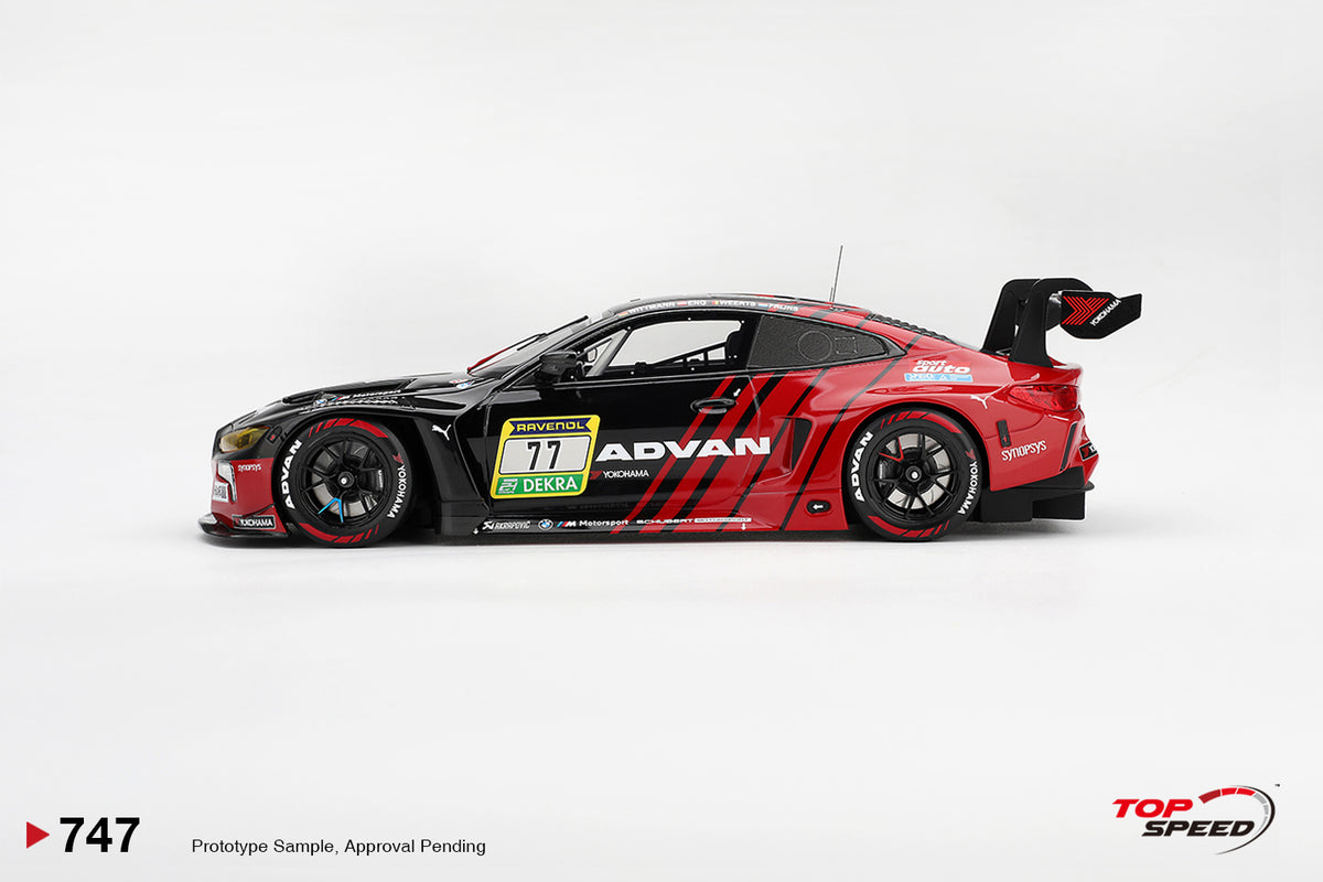Top Speed 1:18 BMW M4 GT3 EVO #77 Schubert ADAC Nürburgring 24H | Pre-Order