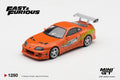 Mini GT 1:64 Fast & Furious Toyota Supra BOMEX Brian O’Conner | Pre-Order