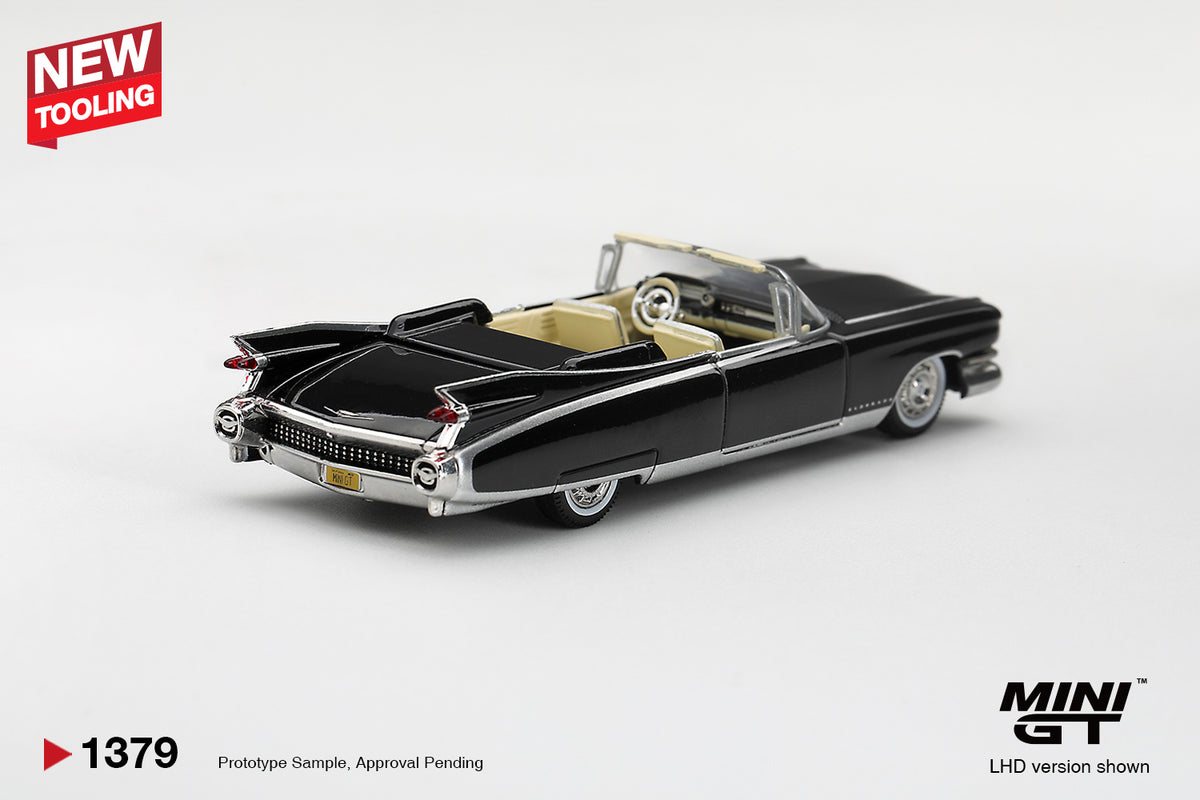 Mini GT 1:64 Cadillac Eldorado Biarritz 1959 Black Limited Edition | Pre-Order