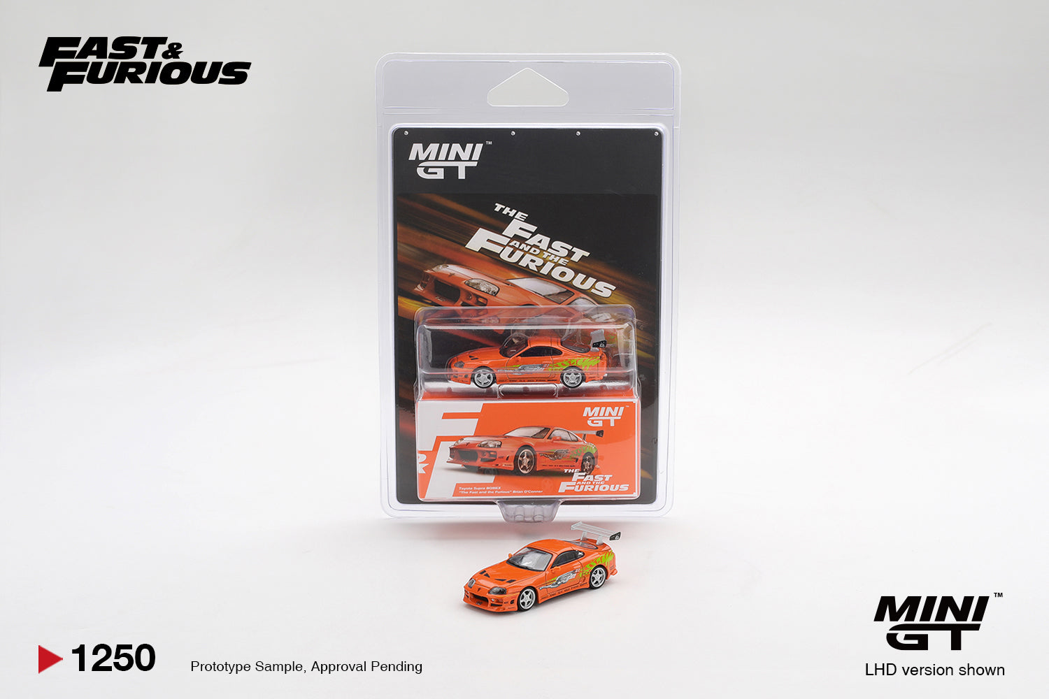Mini GT Fast & Furious Toyota Supra BOMEX 1:64 Model – Kai's