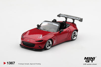 Mini GT 1:64 Mazda MX-5 Miata ND Pandem Kodo Red Limited Edition | Pre-Order