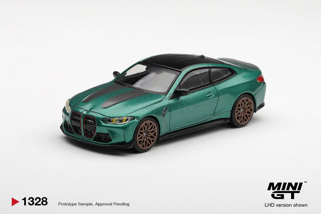 Mini GT 1:64 BMW M4 CS Frozen Isle of Man Green | Pre-Order