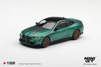 Mini GT 1:64 BMW M4 CS Frozen Isle of Man Green | Pre-Order