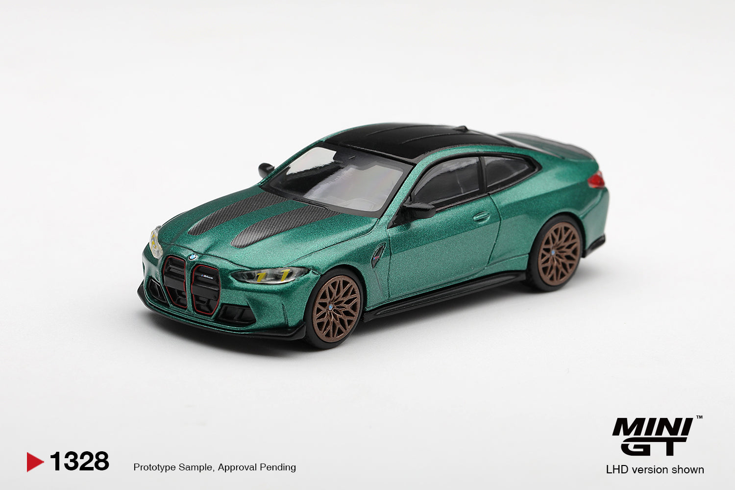 Mini GT 1:64 BMW M4 CS Frozen Isle of Man Green | Pre-Order