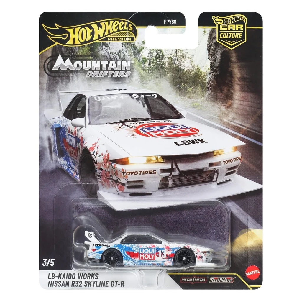 Hot Wheels 1:64 Car Culture Mountain Drifters 2027 A Case | 5-Car Set or Sealed Case